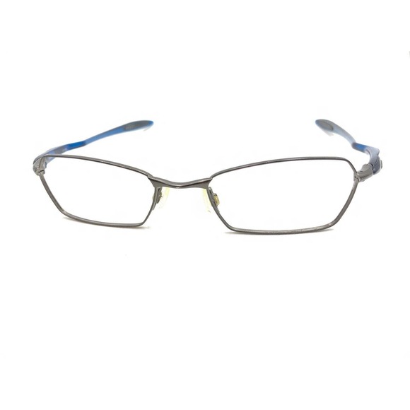 Oakley Blender 4.0 Pewter Blue Eyeglasses Frames 51-19 143 Designer Men Women - Picture 8 of 12